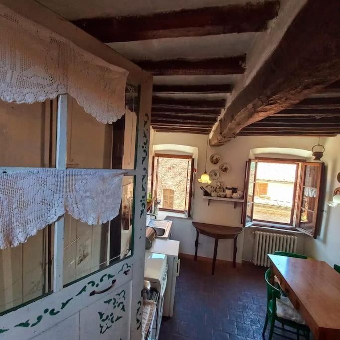 La Casa Del Gallo Radicondoli Exteriör bild